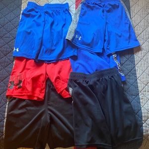 9 pairs under armour shorts